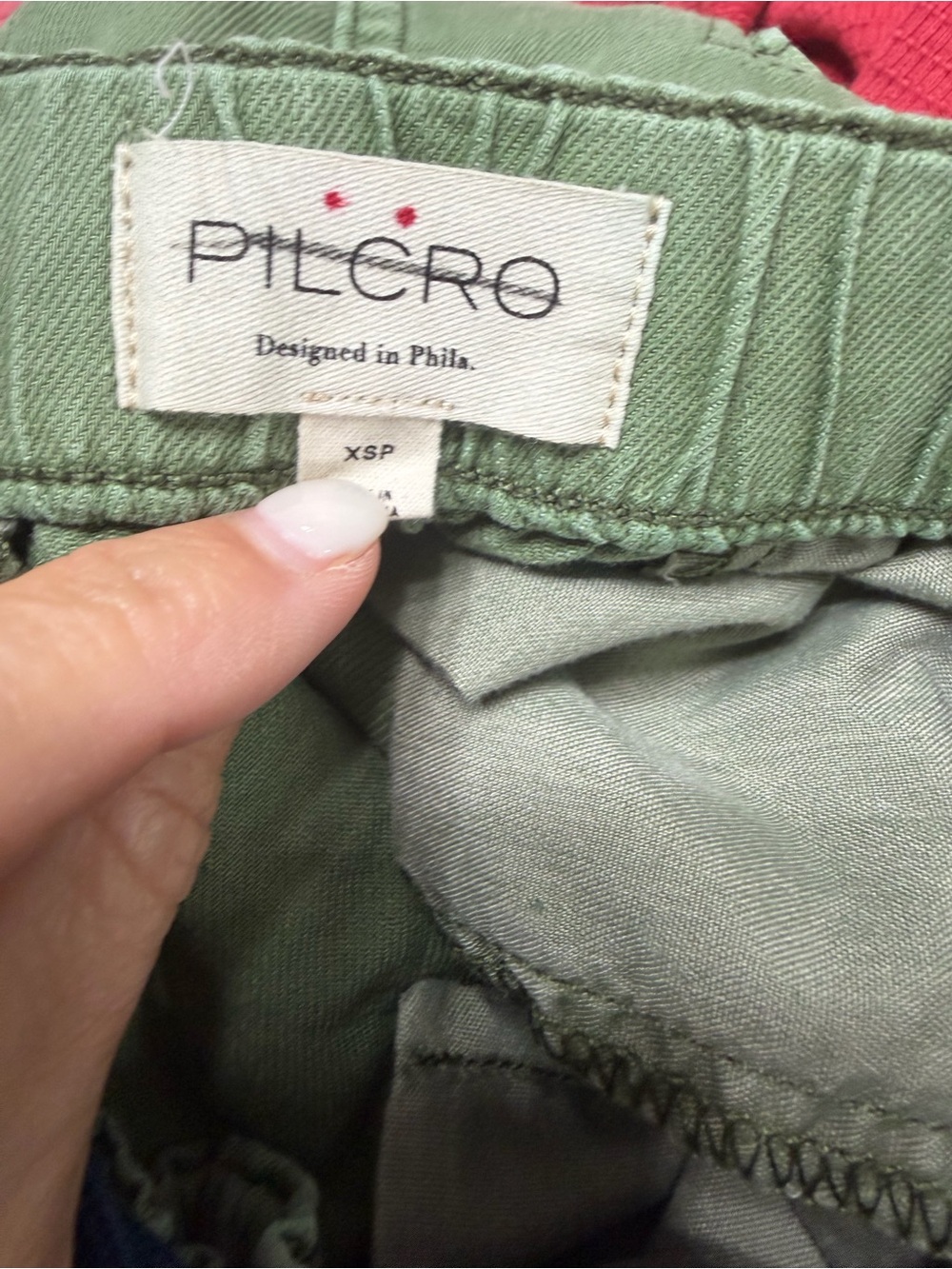 Pilcro Olive Green Women's Chinos